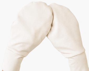 Manoplas para aliviar la ansiedad y conciliar el sueño / Guantes nocturnos / Regalo para personas mayores y discapacitadas / Manoplas para el cuidado de la piel / Manoplas relajantes de algodón orgánico
