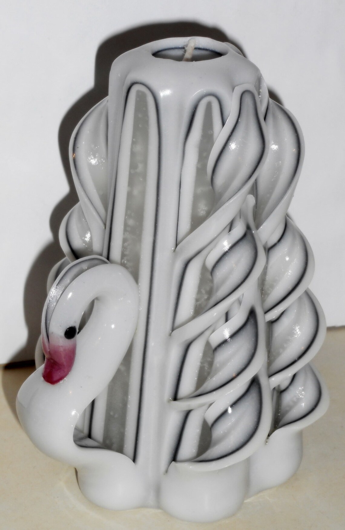 White Swan Candle Anniversary Gifts Handmade Gift Candle Etsy