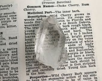 Clear Quartz twin point