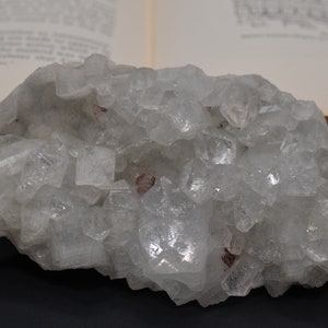 Clear Apophyllite cluster image 1