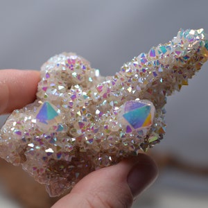 Large stunning Angel aura spirit Quartz cluster faery cactus