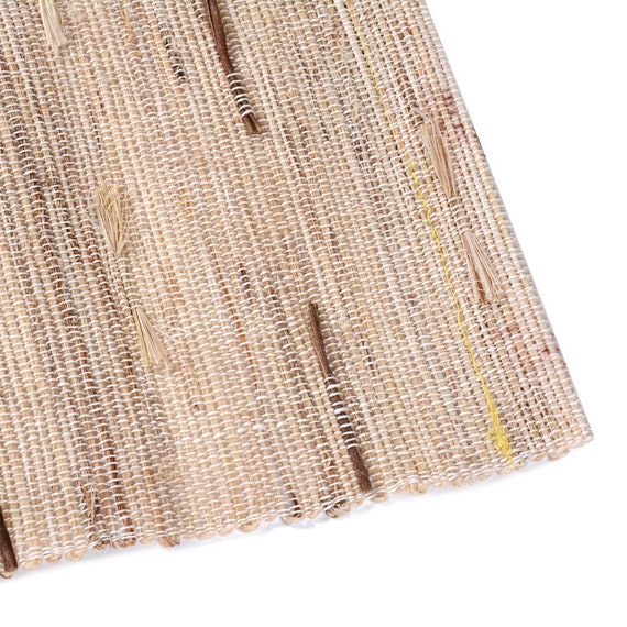 2 Meters Hand Woven Ramie Table Runner Vintage Natural