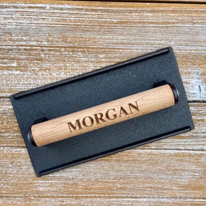 Personalized Cast Iron Press, Smash Burger Heavy Duty Press, Bacon Smasher, BBQ Grill Press Wood Handle, BBQ Gift for Him, Grill Accessories image 12