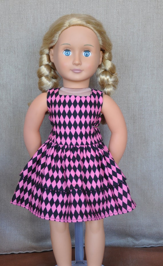 18" American Girl/ropa de muñecas de nuestra generación-Hecho a Mano Hermoso traje moderno 