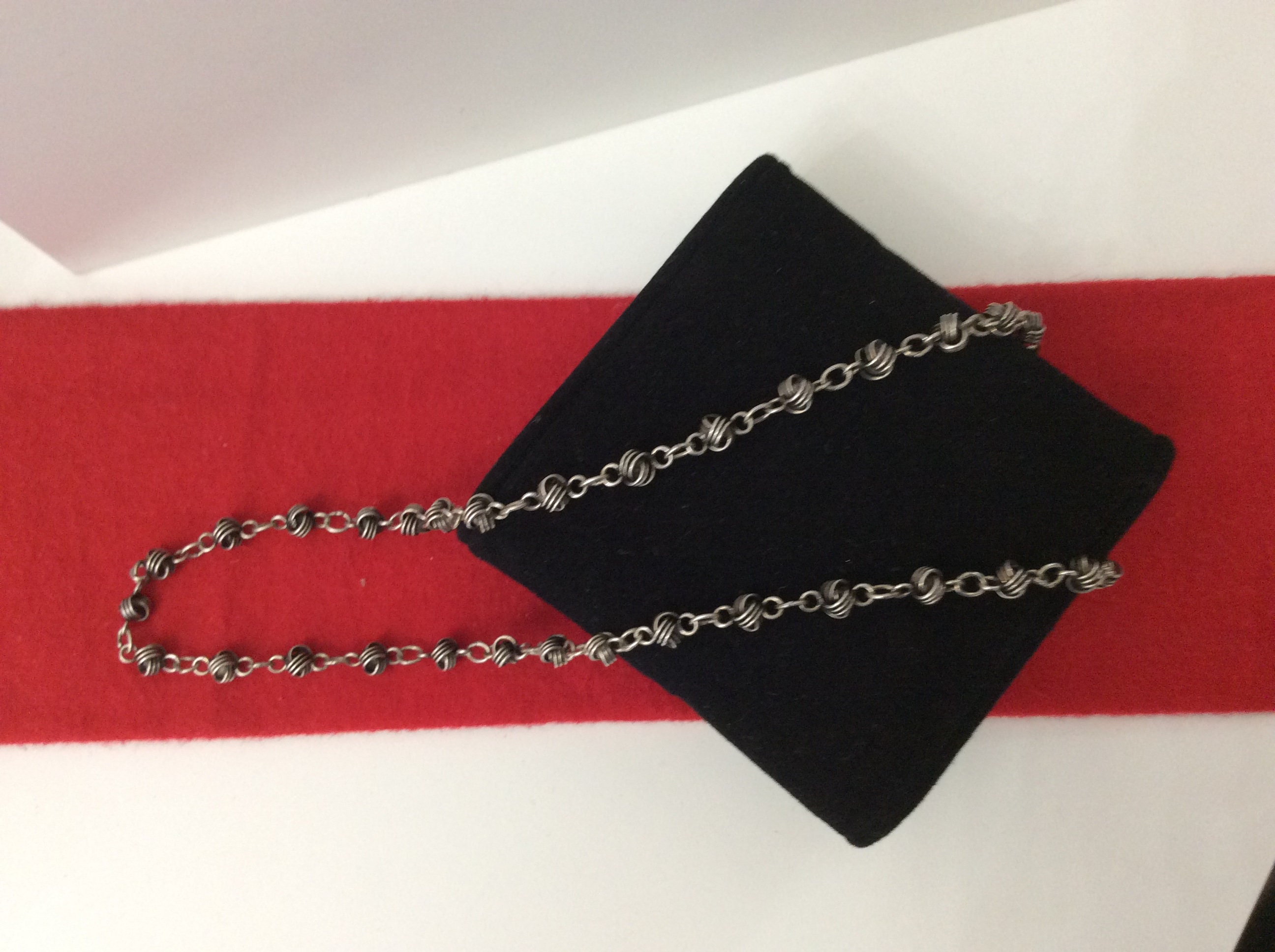 Handmade Silver Chain//Gift for Unisex Etsy