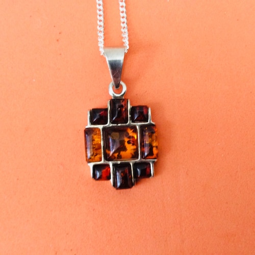 Amber shops Pendant/Necklace