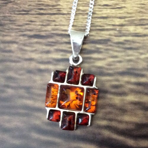 Amber shops Pendant/Necklace