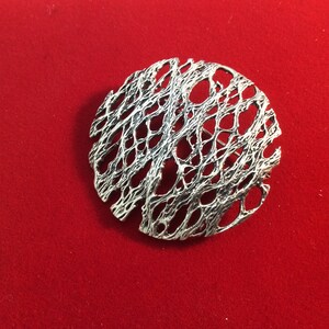 Silver Brooch// Gift for her