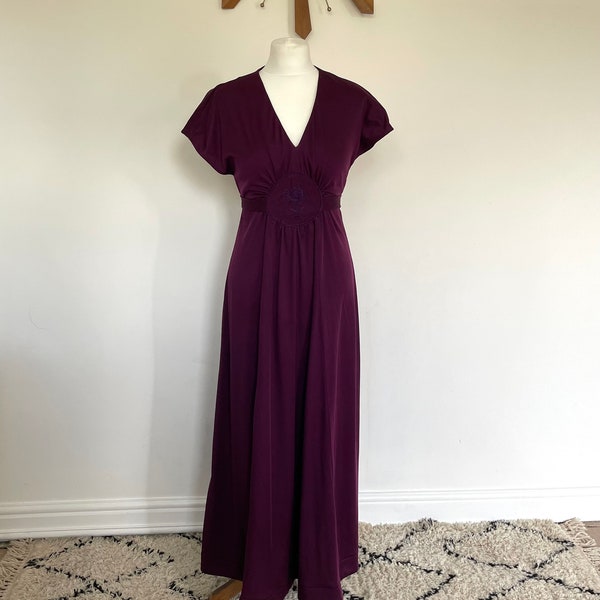 Aubergine Dress - Etsy