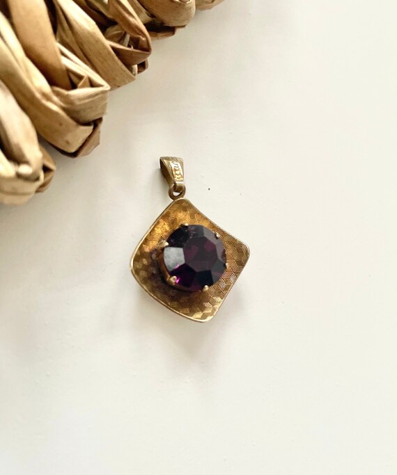 Pendentif Art Déco Années 1930 - Occasion, Bijou Vintage, Design Géométrique