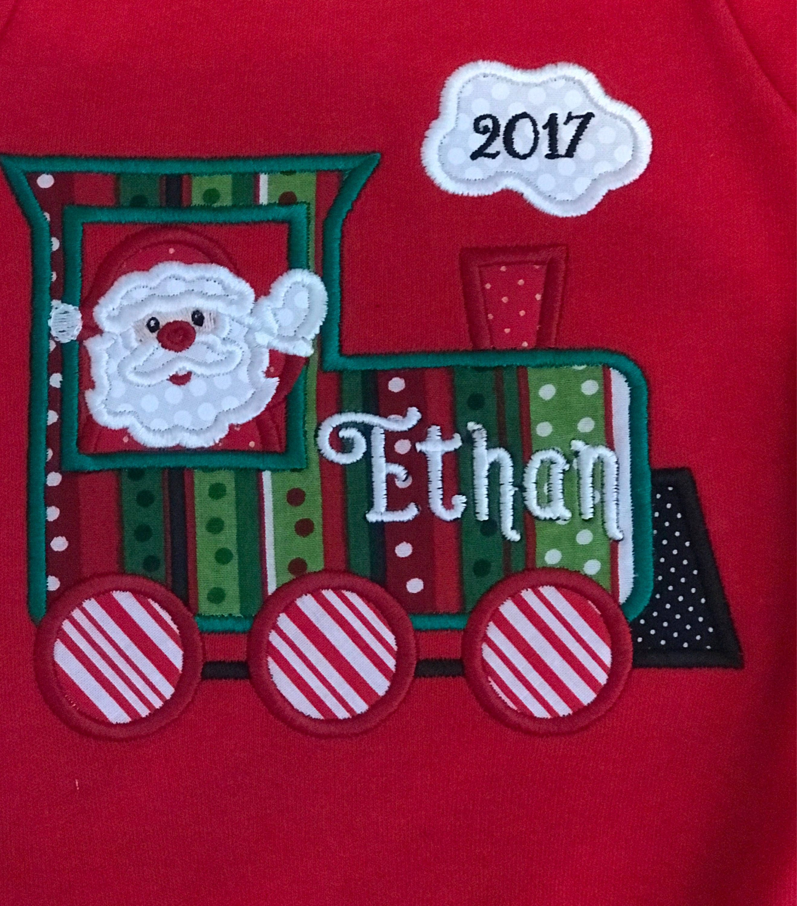 Baby Boy Christmas Monogrammed Baby Set Baby Boy Christmas Etsy