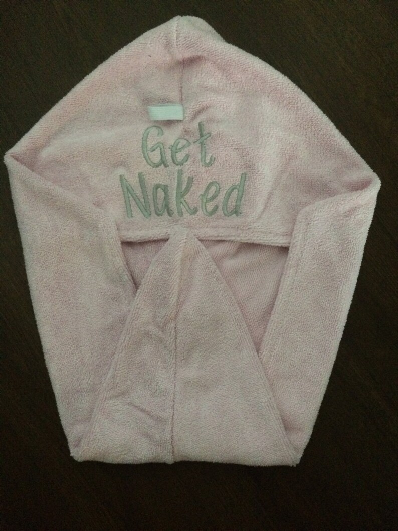 Monogrammed Hair Towel Wrap Bridesmaid Gift Spa Accessory ...