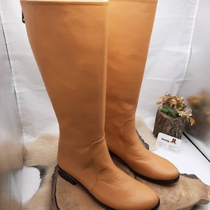 Custom made boots for wide calves best sale