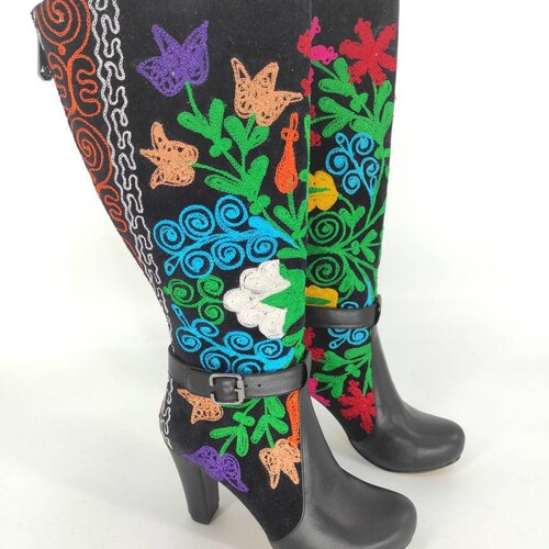 custom made platform boots