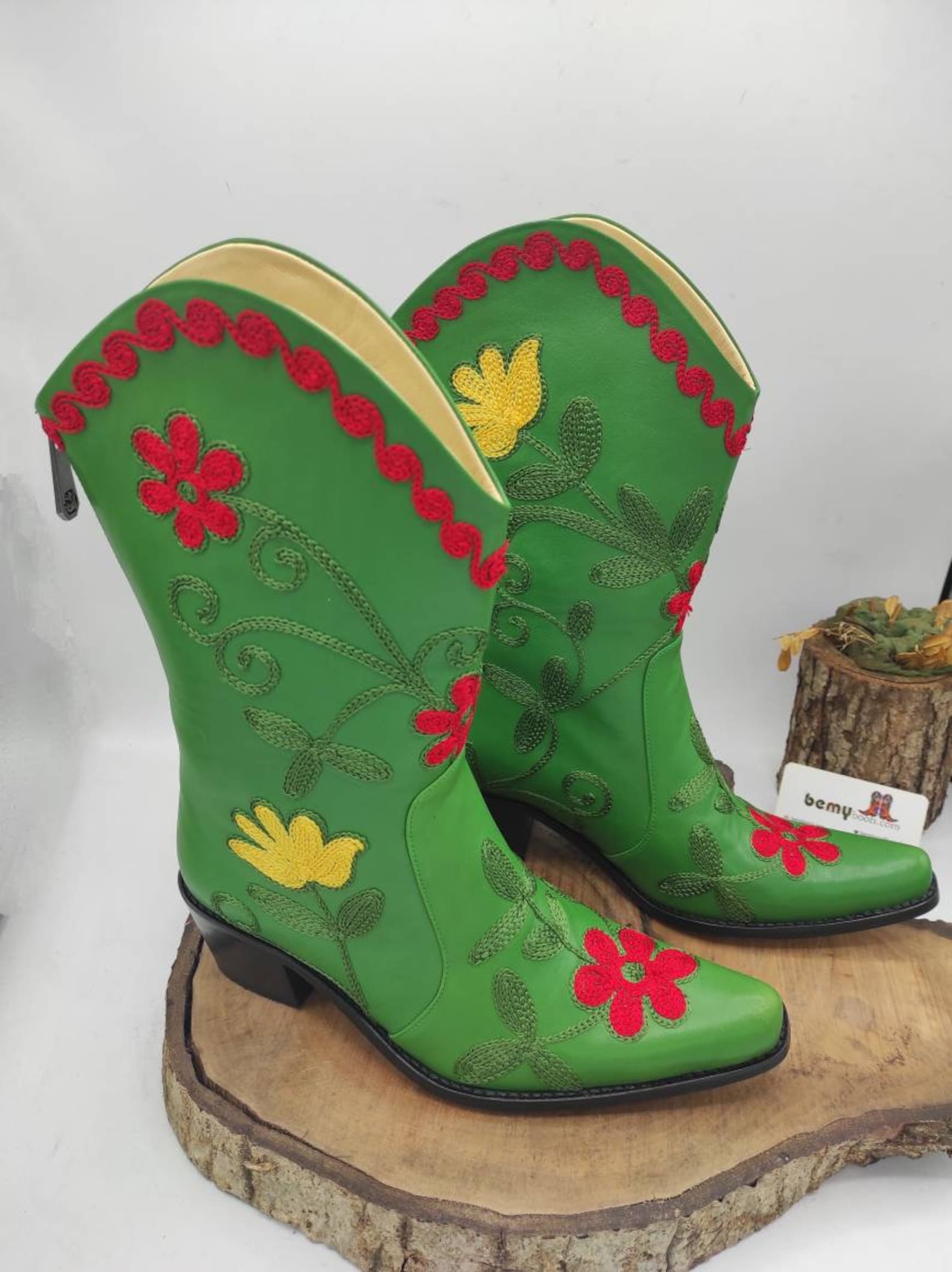 Cowboy Boots Made to Order Leather Boots Cowgirl Boots Etsy