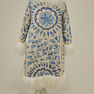 Penny Lane Coat, Suzani Fur Coat, Almost Famous Vintage Coat, Shearling Coat, Custom Made, Boho Fashion, Afgan Coat, For Her