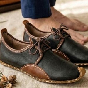 サツマ3070 様todayful Laceup Leather Shoes Handmade Leather Lace up Shoes: Turkish Yemeni Style - Etsy