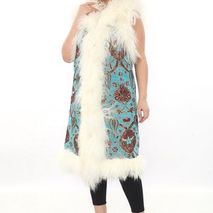Long Shearling Gilet, Made To Order, Fur Coat, Suzani Coat, Boho Style Womens Waistcoat, Lovely Coat, Women&#39;s Gilet, Penny Lane