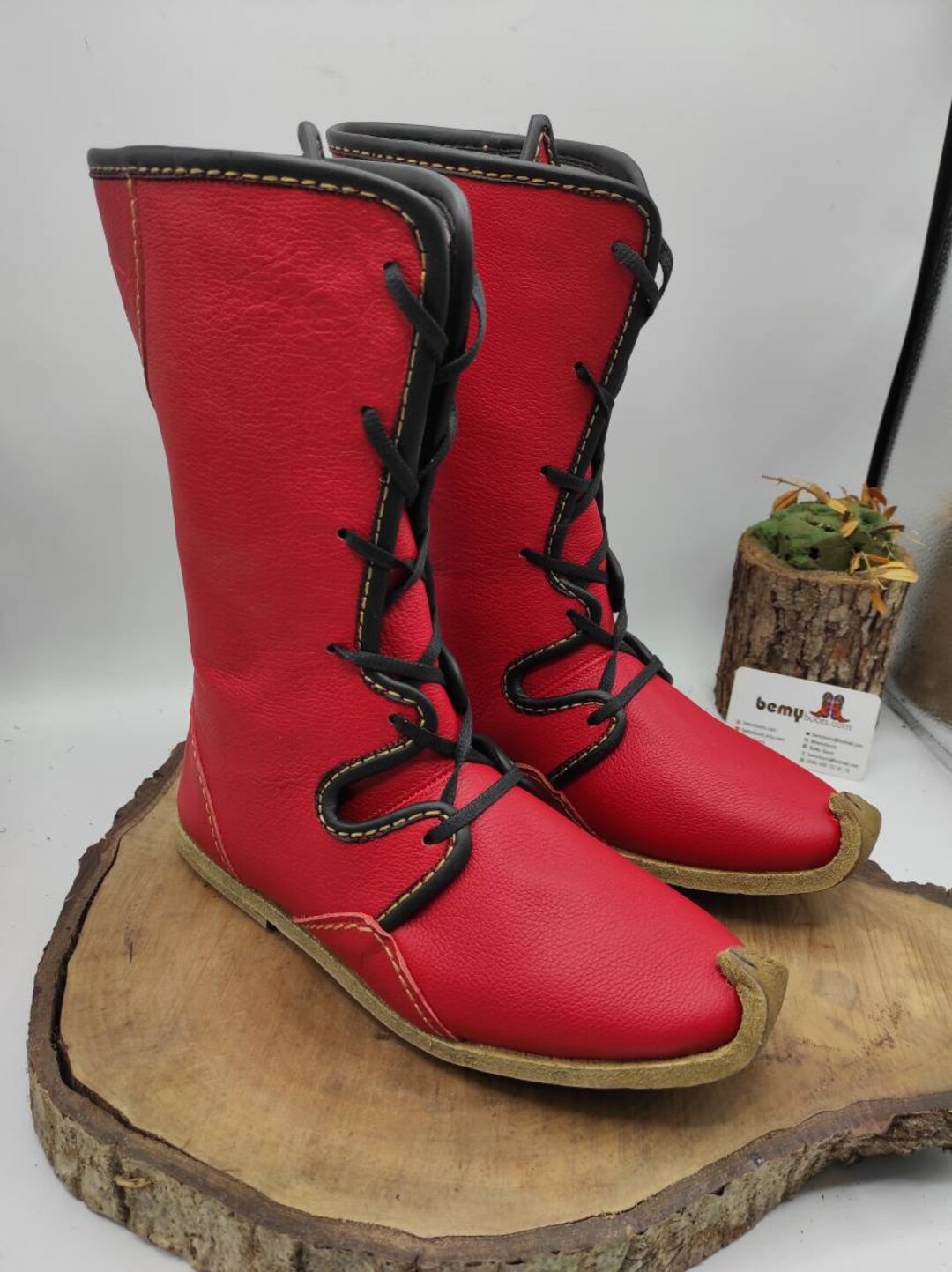 Men's Boots Gladiator Boots Leather 