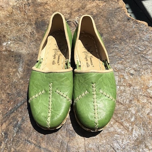 Handmade Leather Yemeni Sandals: Turkish Slip On Shoes