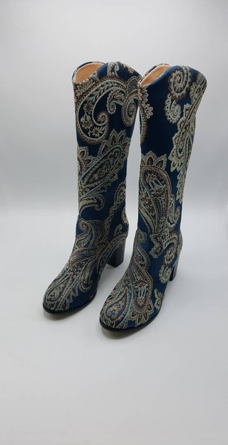 FREE SHIPPING Custom Boots Chic Knee High Leather Women Boots