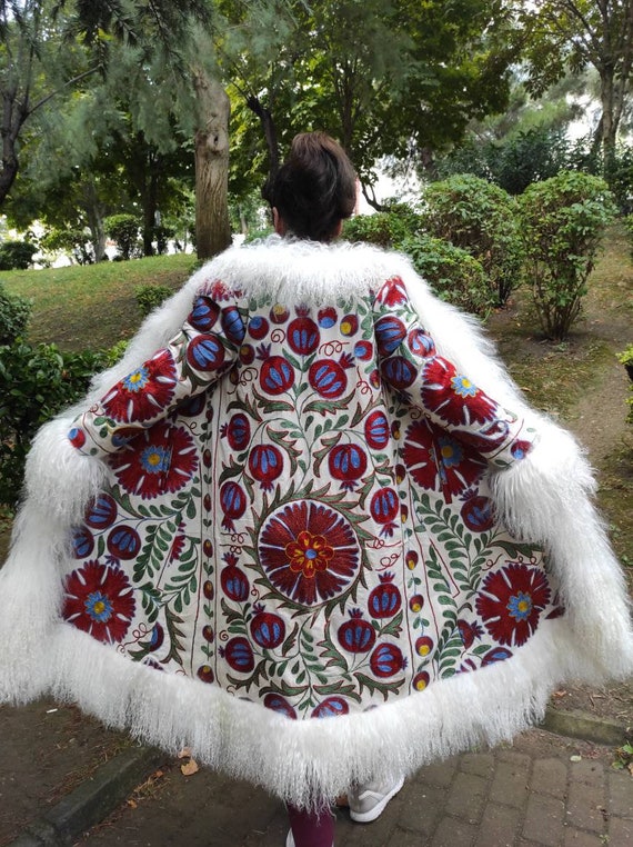 Shearling Coats Almost Famous Vintage Coats Suzani Coat Fur - Etsy Canada