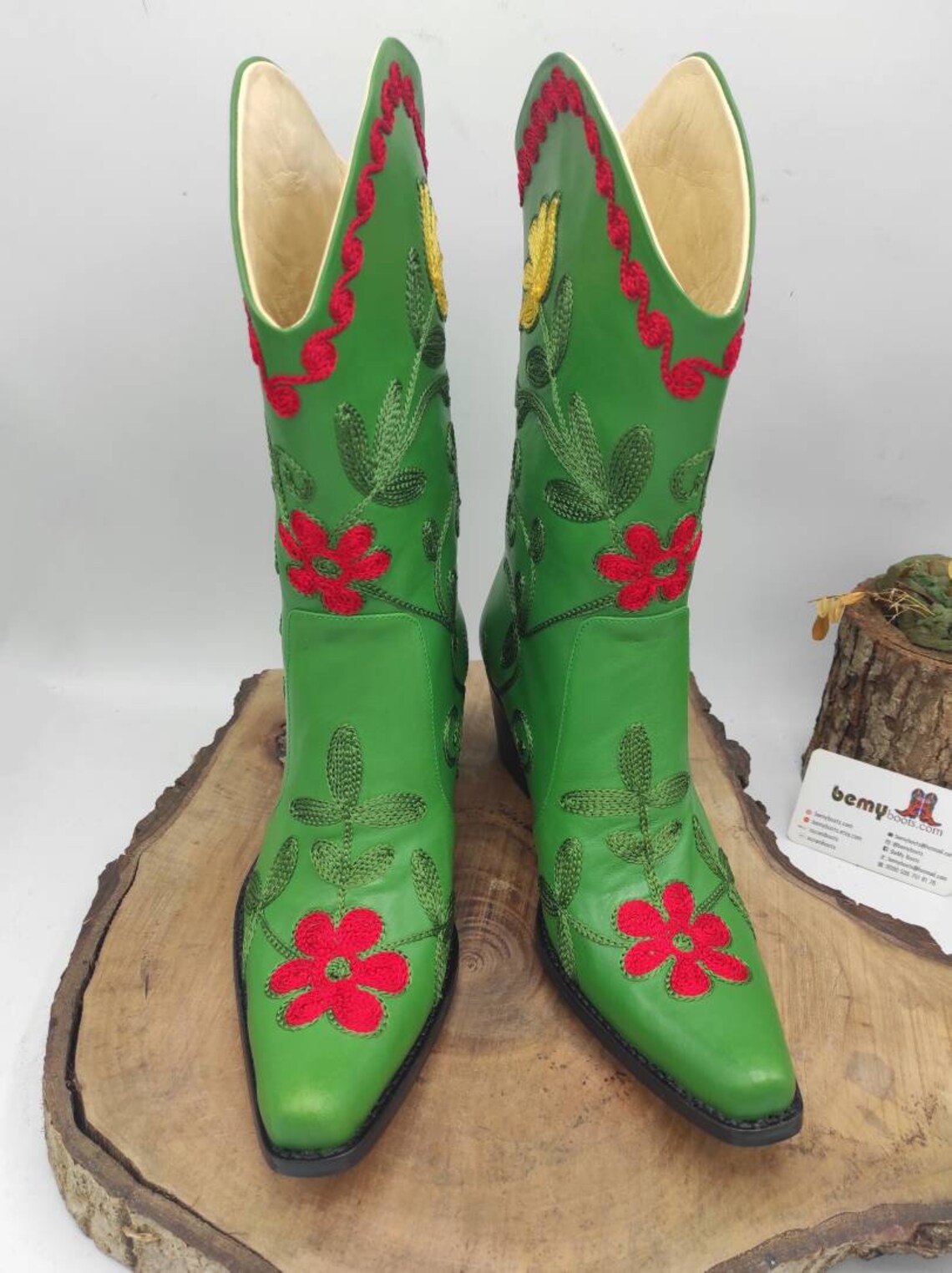 Cowboy Boots Made to Order Leather Boots Cowgirl Boots Etsy