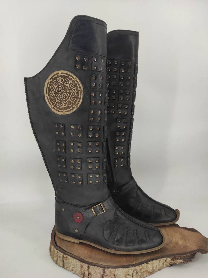 custom leather boots mens