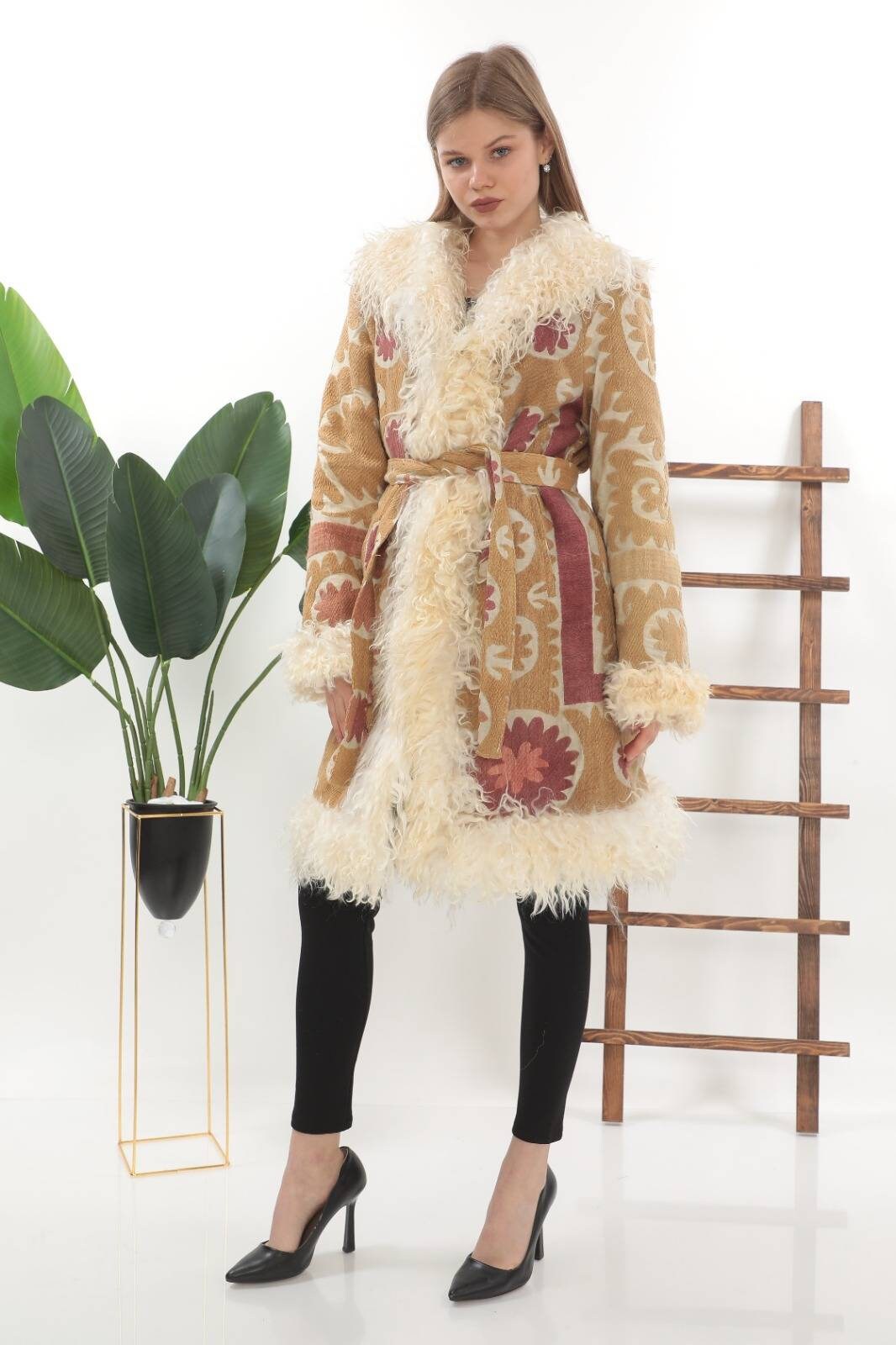 着用数回✨Ameri Vintage SHAGGY COAT DEFORMATION COLLAR SHAGGY COAT（その他アウター）｜Ameri（アメリ