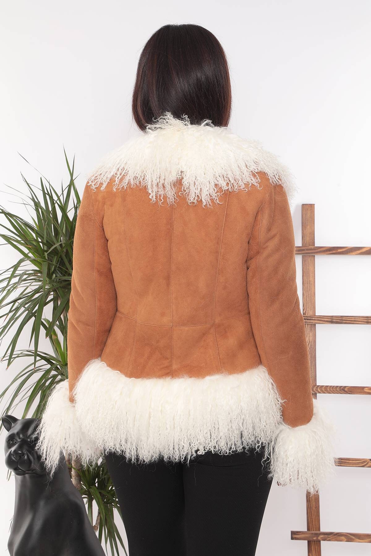 Black faux suede fallaway jacket best sale