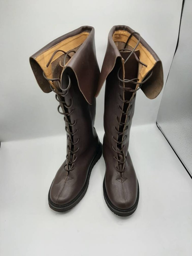 Viking Boots Leather Boots Men's Boots Medieval Boots Etsy
