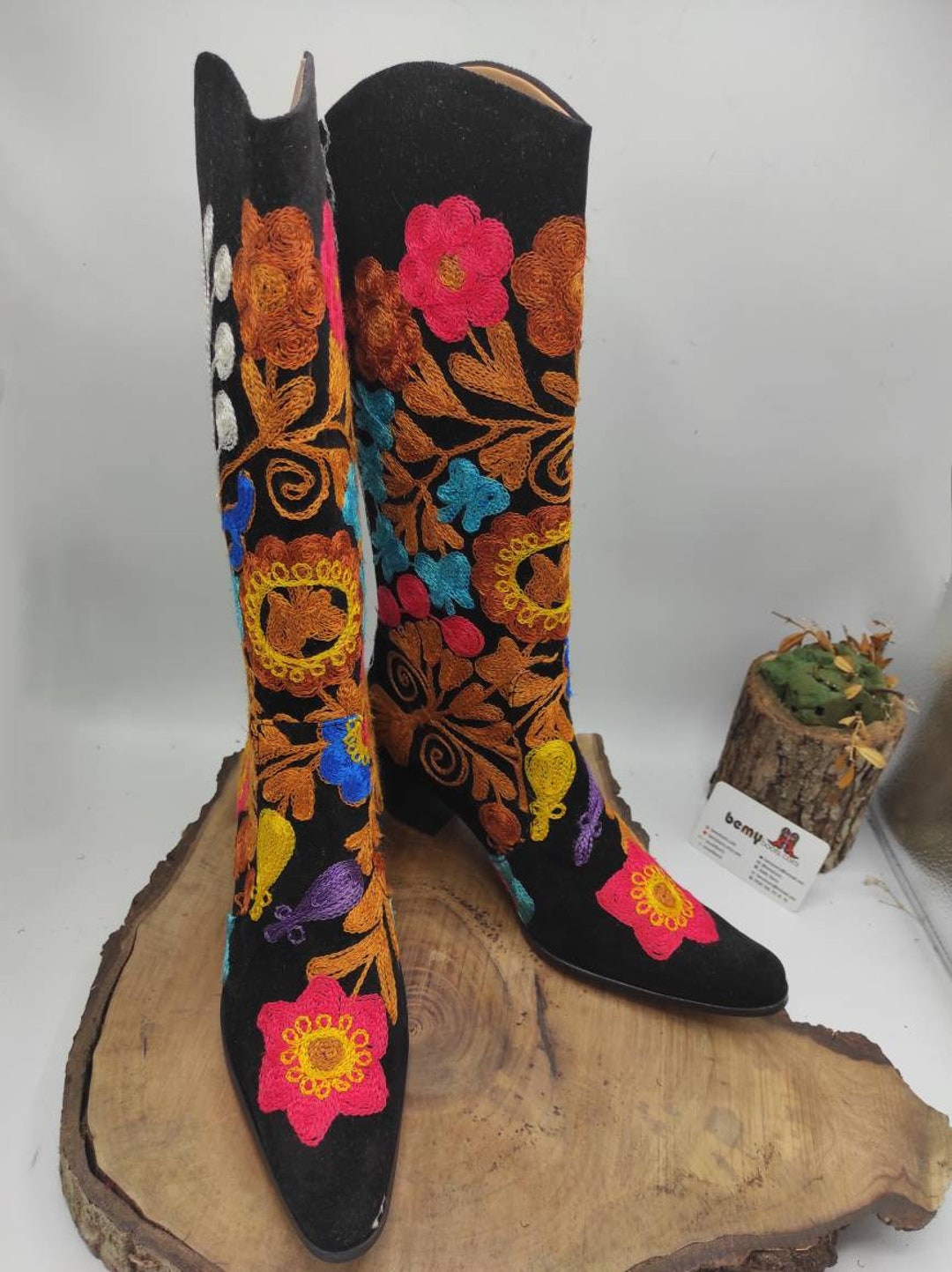 Cowboy Boots, Vintage Boots, Suzani Boots, Custom Boots, for Her ...