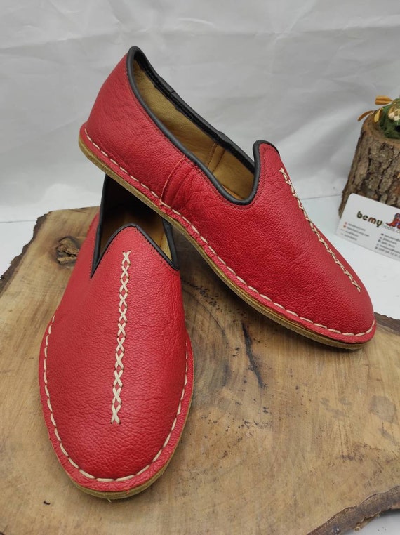 Tapijt loafers EU-43 US- Schoenen Herenschoenen Loafers & Instappers 10 Handgemaakt -Wol en leer voor de mens 
