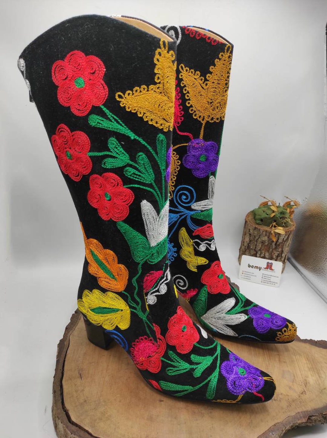 Vintage Boots, Cowboy Boots, Suzani Boots, Custom Boots, for Her ...