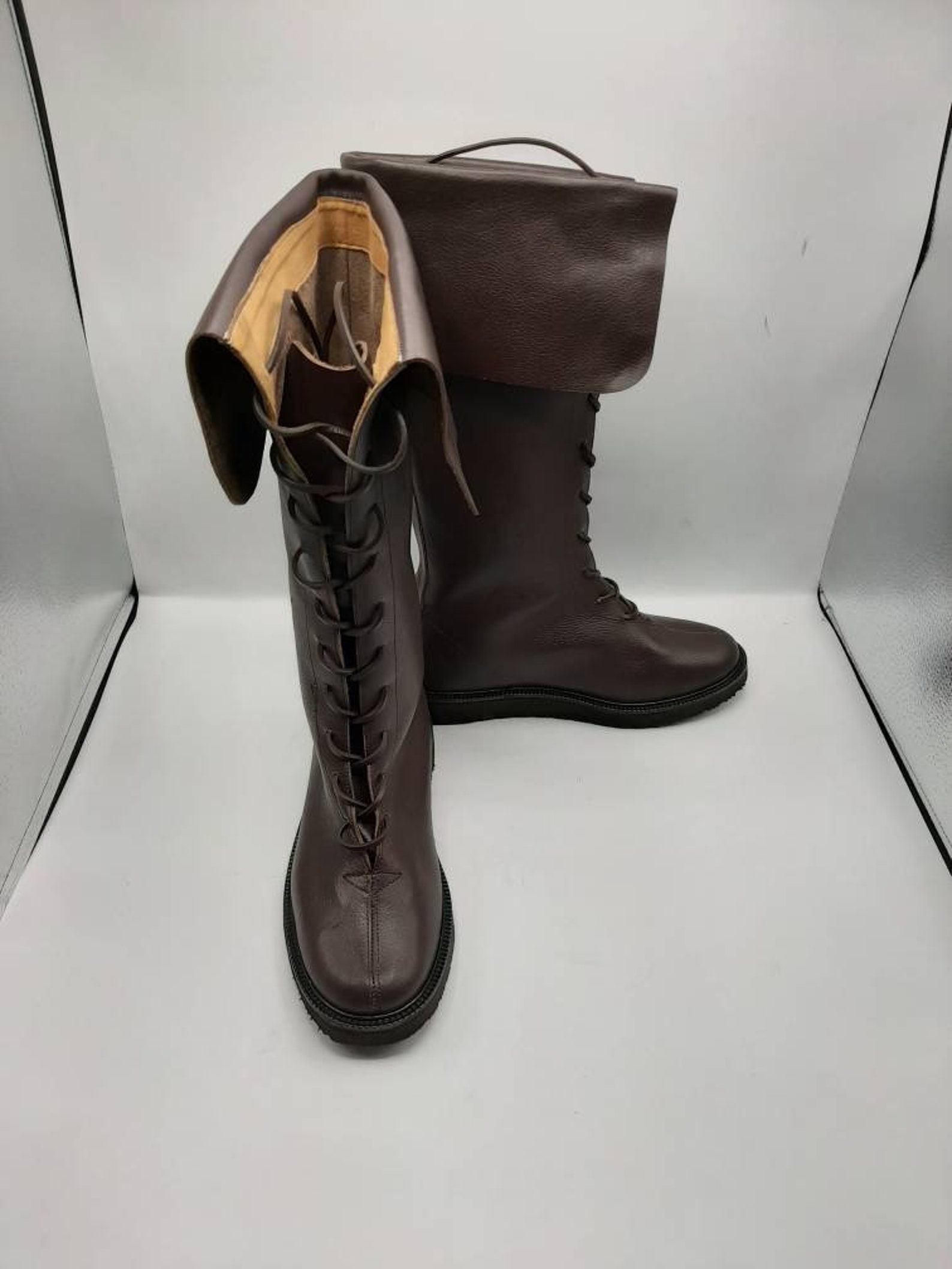 Viking Boots Leather Boots Men's Boots Medieval Boots Etsy