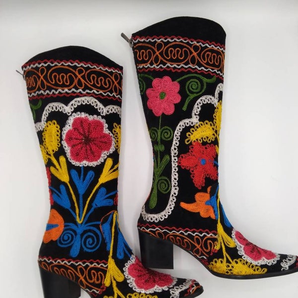 Suzani Boots - Etsy