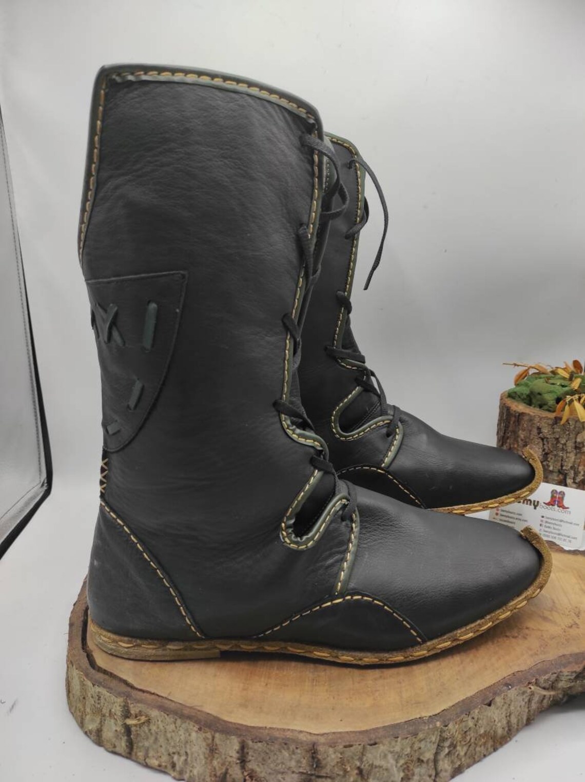 Men's Boots Custom Boots Gladiator Boots Leather Boots Etsy