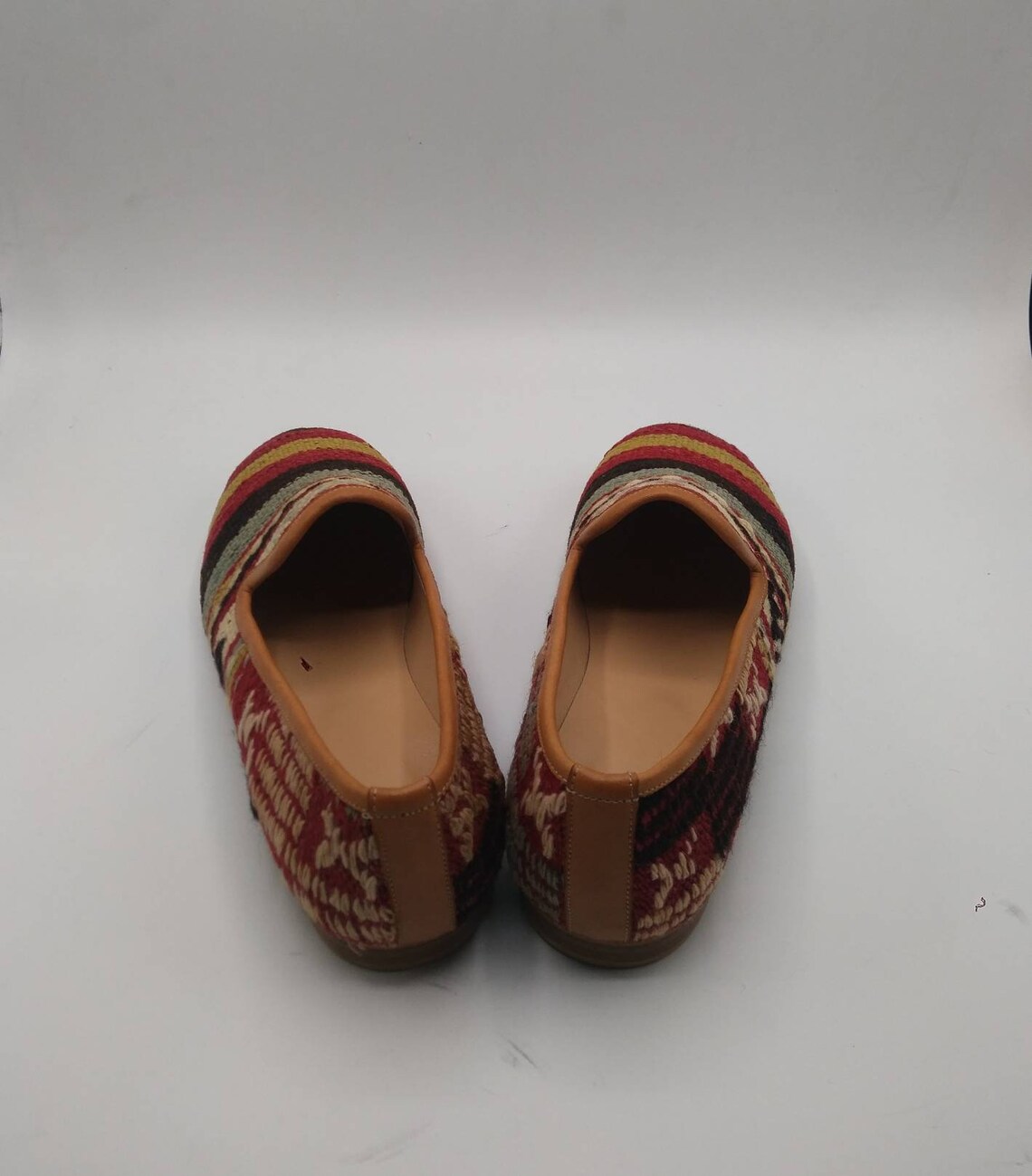 Kilim Shoes Vintage Kilim Shoes Men's Leather Shoes Etsy