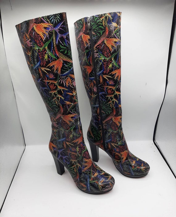 Comfy platform boots best sale