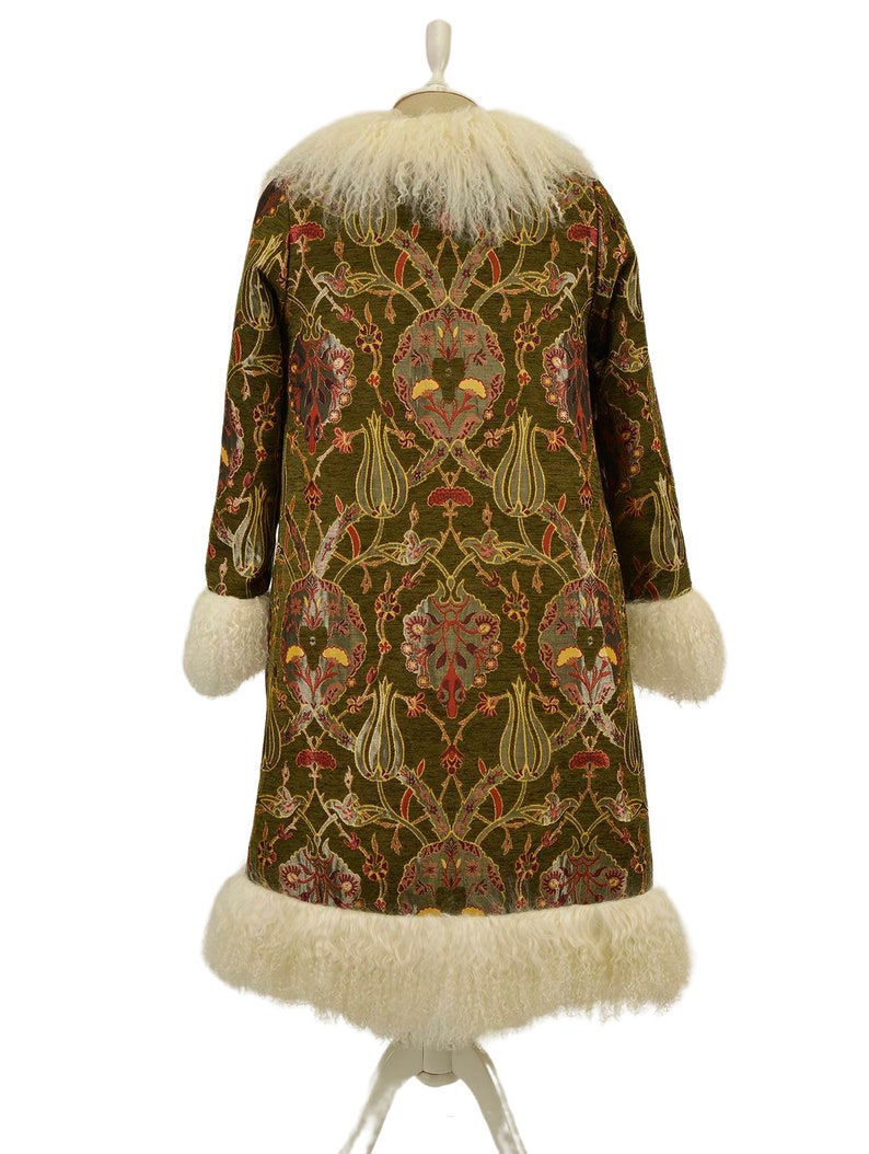 Shearling Coat, Afgan Coat, Penny Lane, For Her, Vintage Fashion, Suzani Coat, Custom Made, Fur, Chic Dress, Festival Coat, Outdoor Fashion 