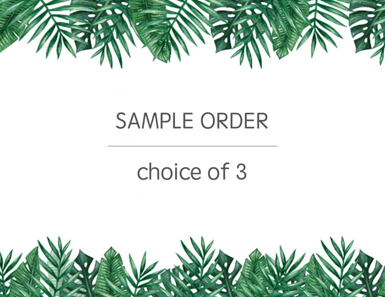 WALLPAPER SAMPLE ORDER