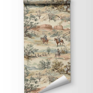 Western Peel And Stick Wallpapernull