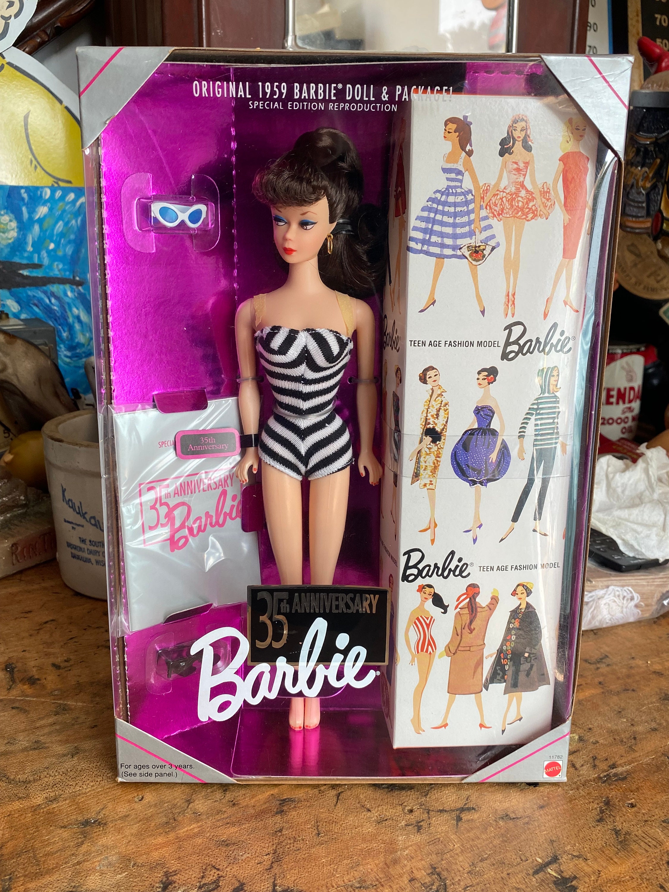 Original 1959 barbie doll and package online