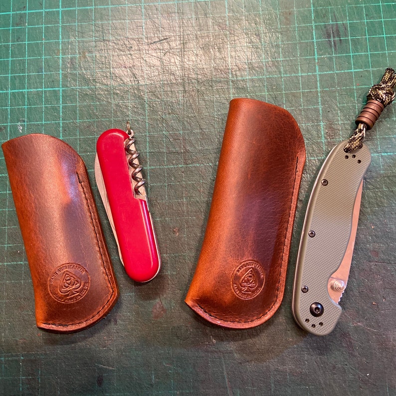 Classic Pocket Knife Slip Case Etsy