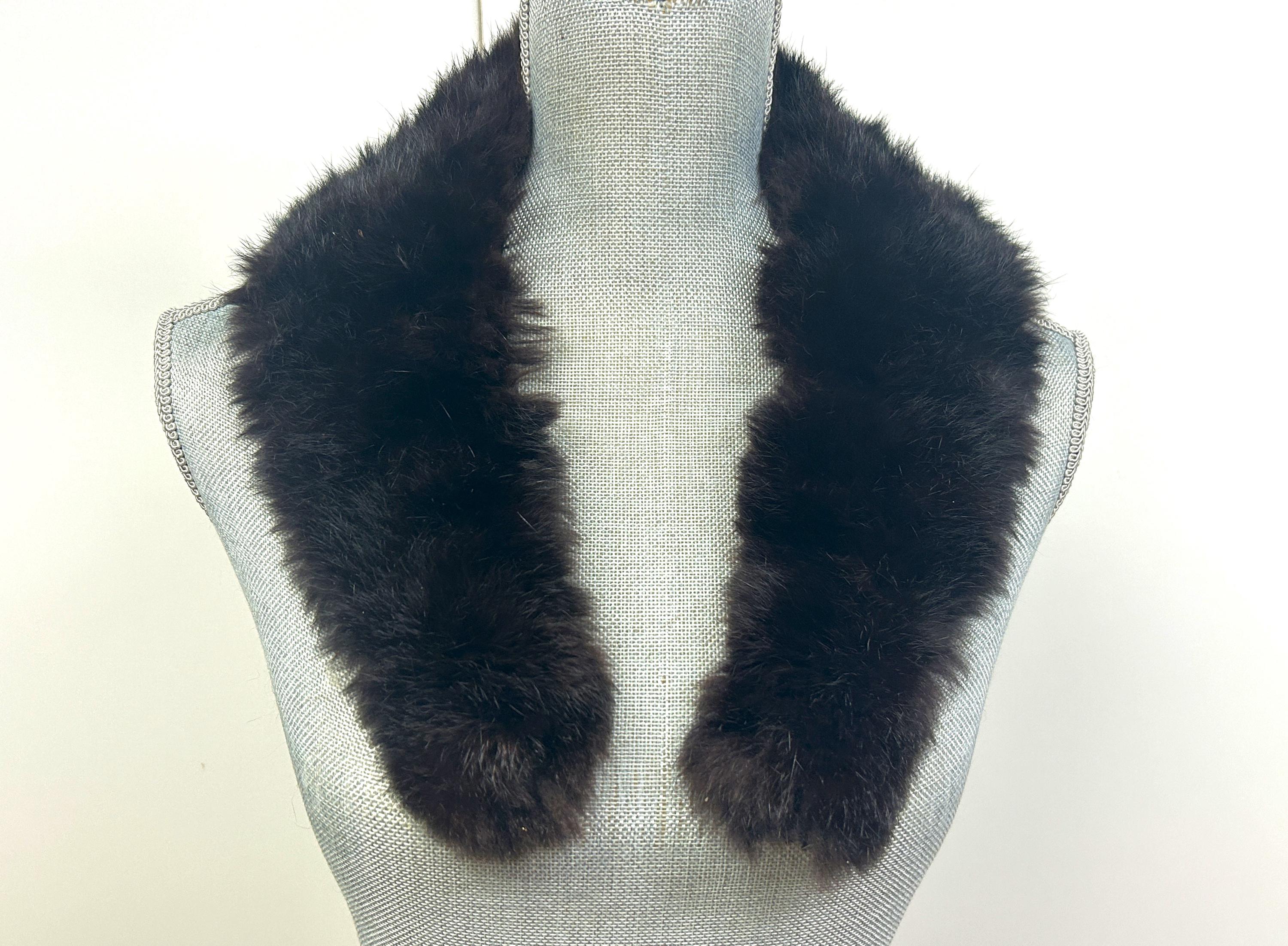 Mink Collar Coat - Etsy