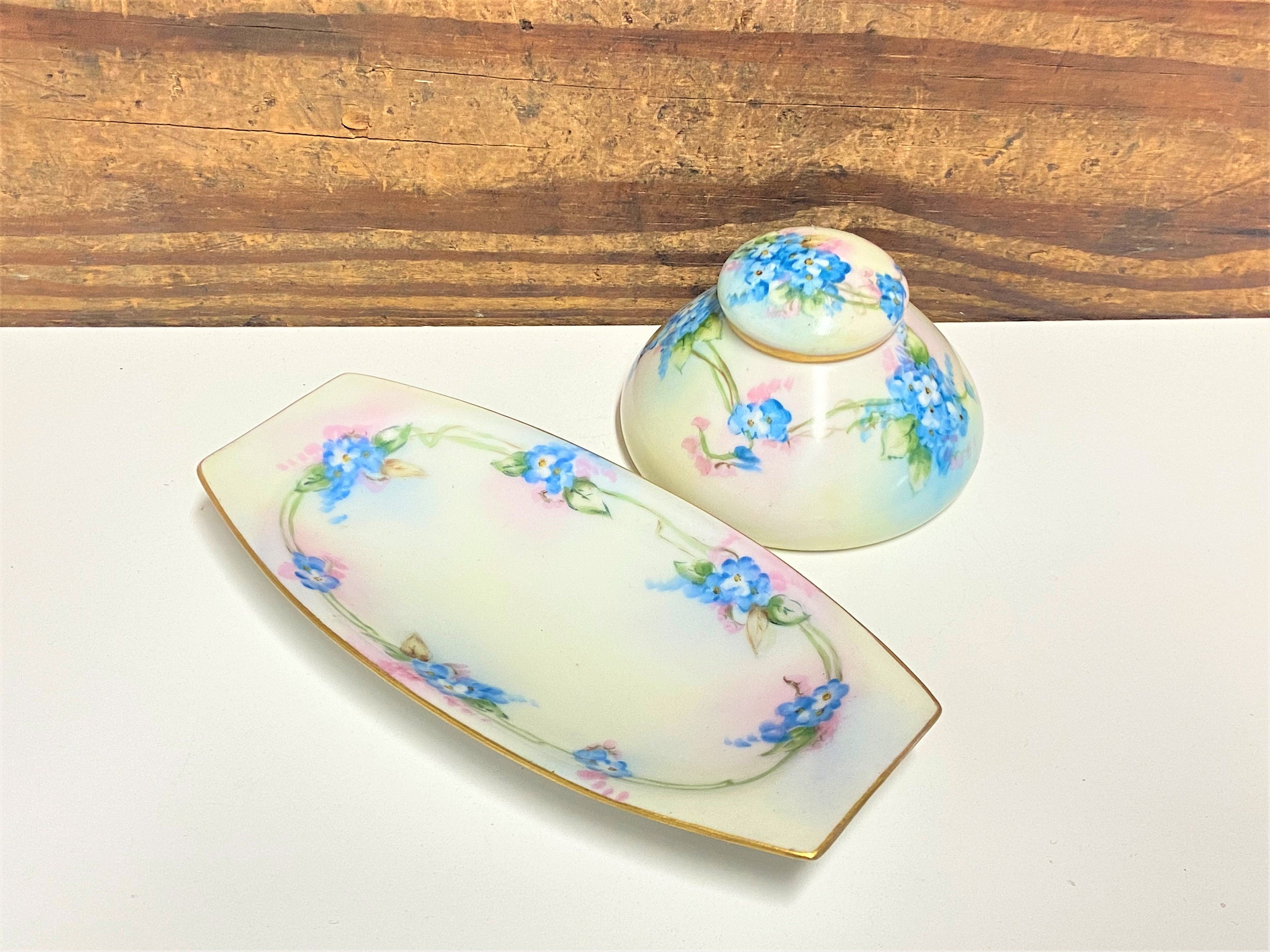 Limoges Vanity Set - Etsy