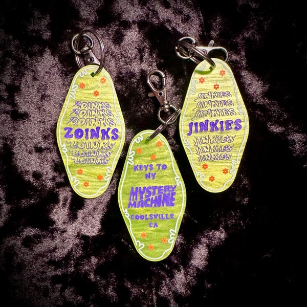 MYSTERY INC Keytags