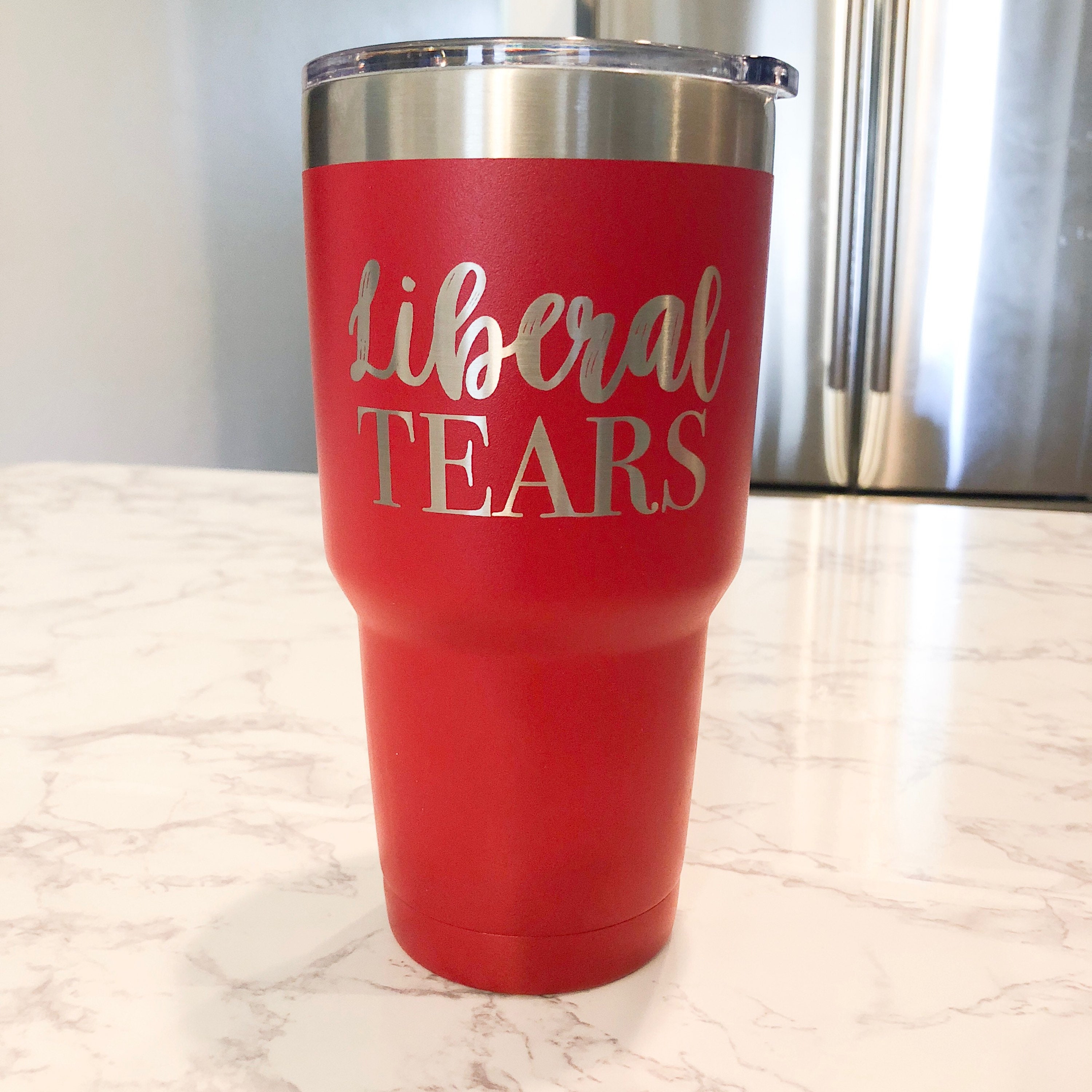 Liberal Tears Tumbler Republican Gifts Funny Snowflake Etsy