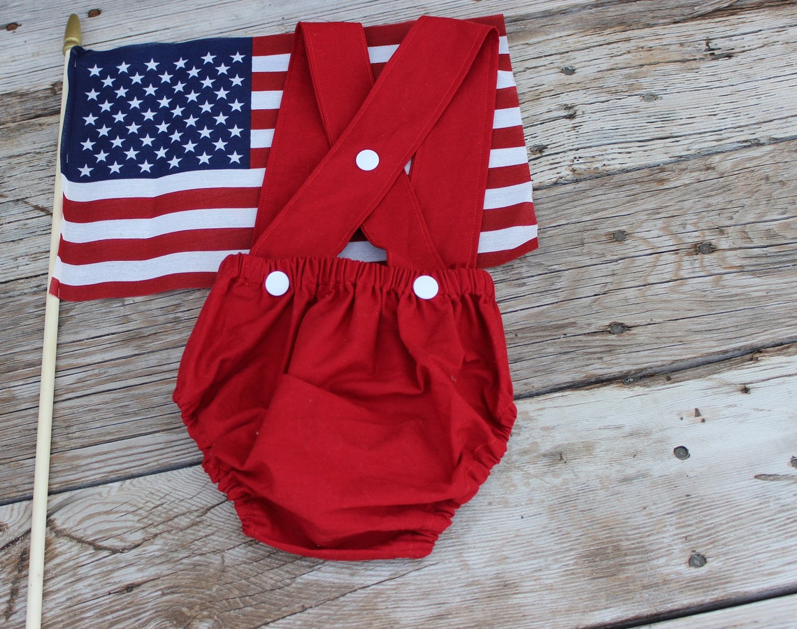 Suspender Bloomers Baby Bloomers Unisex Bloomers 4th of Etsy