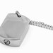 Dogtag Memorial Cremation Urn Pendant. Engrave. Keep your Loved ones close to your Heart-Always. Stainless Steel. Personalize. Mens Jewelry.